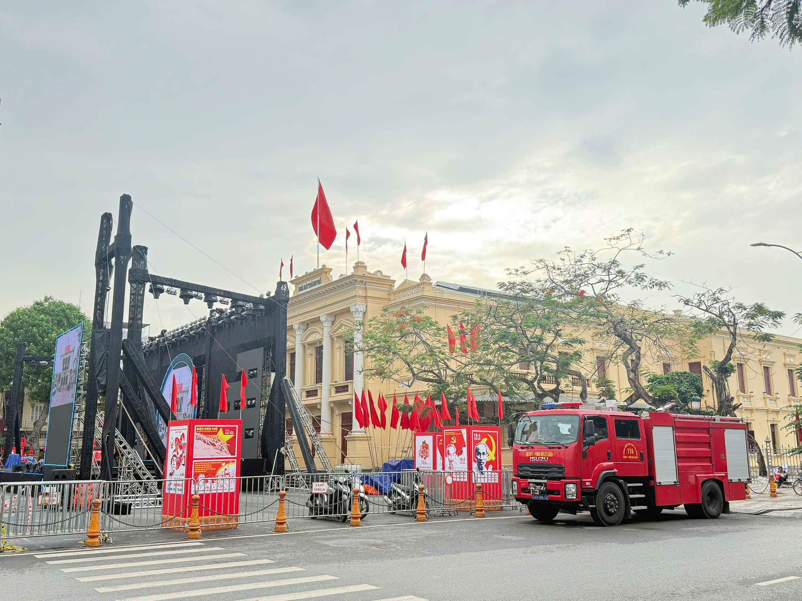 Sẵn sàng phương án phòng cháy chữa cháy đảm bảo an toàn Lễ hội Hoa Phượng Đỏ - Hải Phòng năm 2026